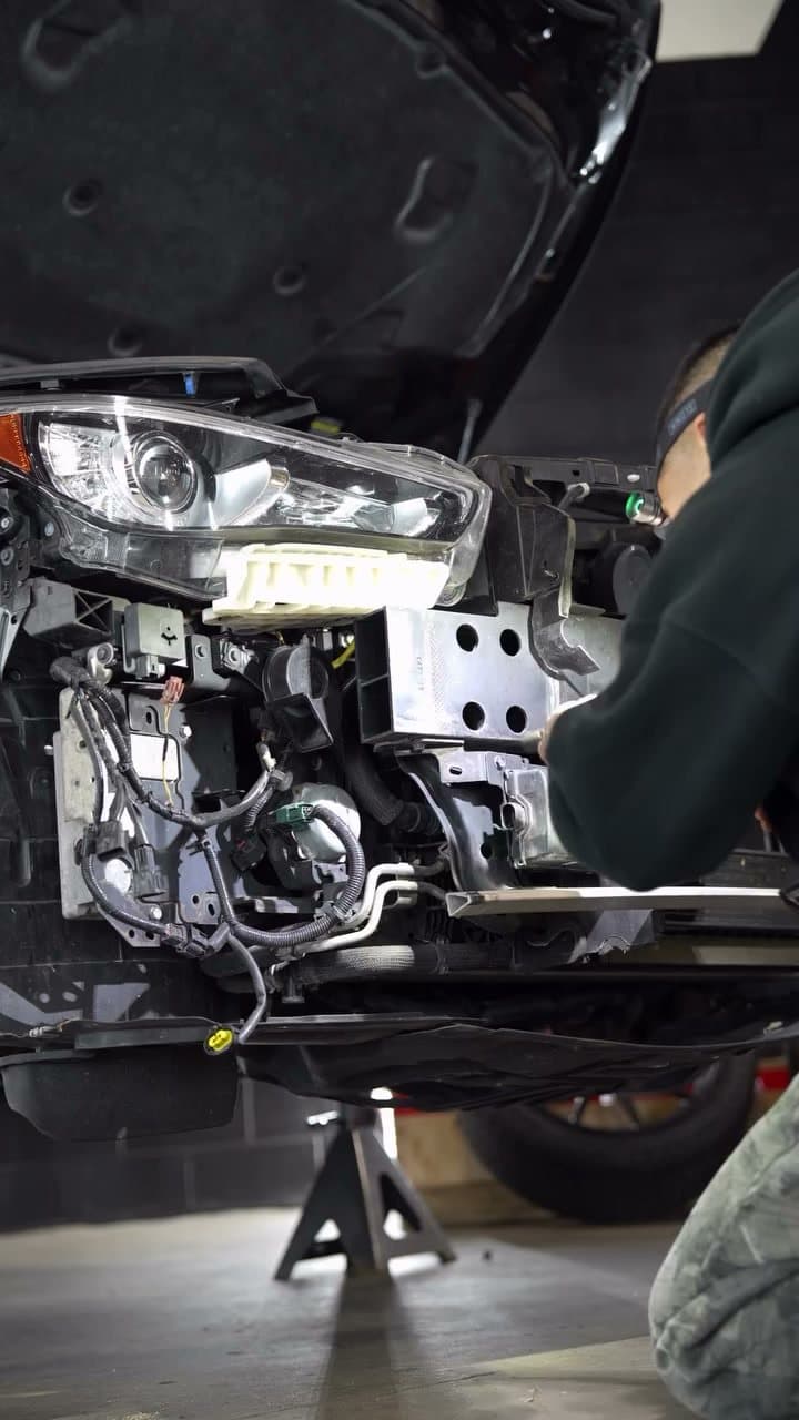 Intakes & Cooling work at Woks Detailing in Rockford