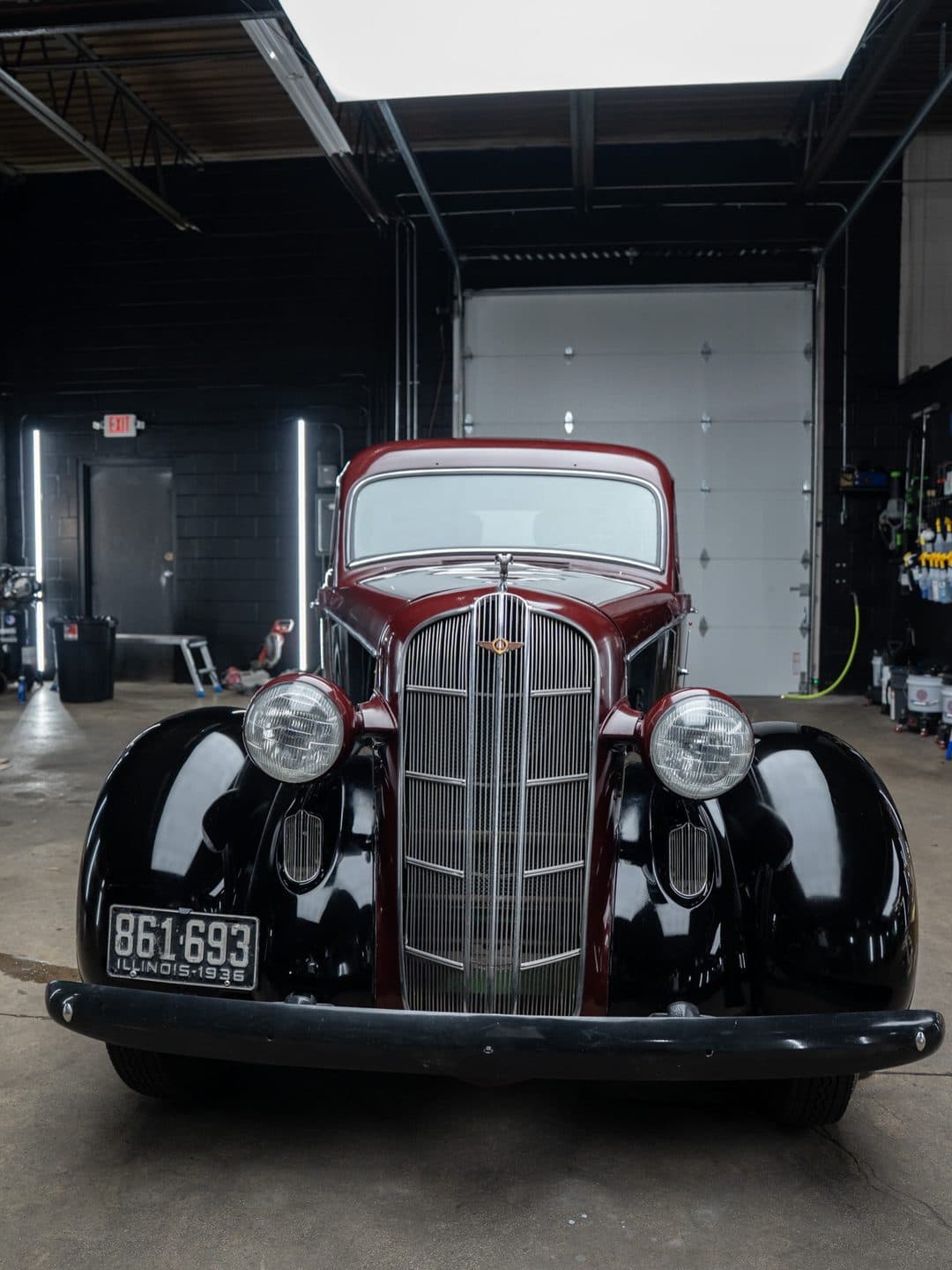 1936 Dodge D2, stage 1 correction on a classic at Woks Detailing, photo 3
