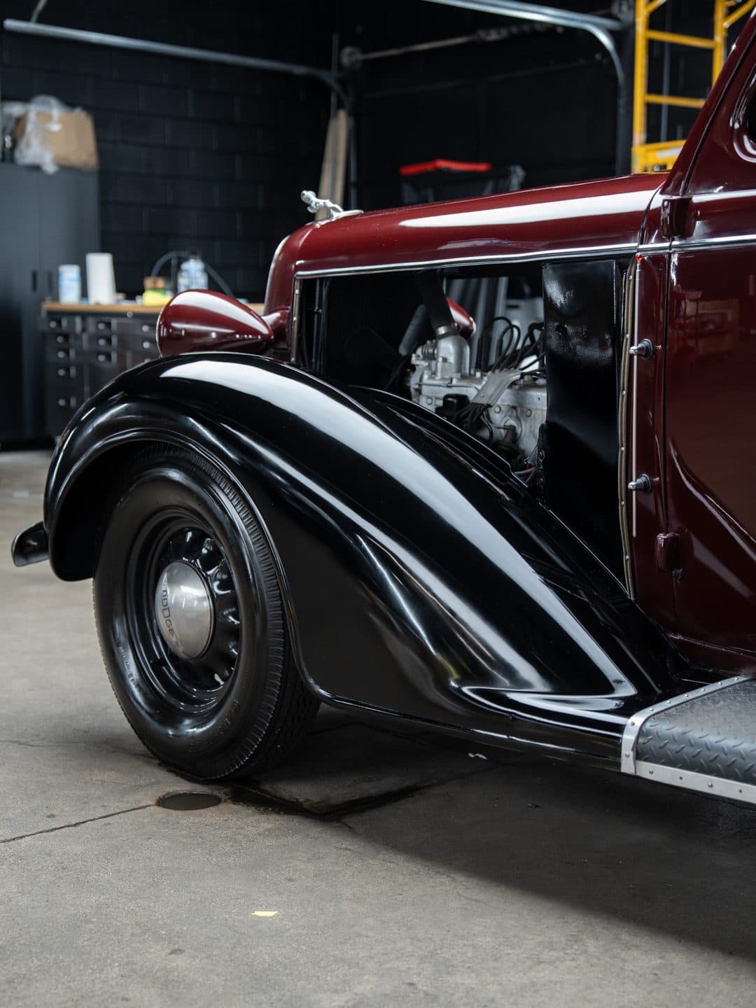 1936 Dodge D2, stage 1 correction on a classic at Woks Detailing, photo 4