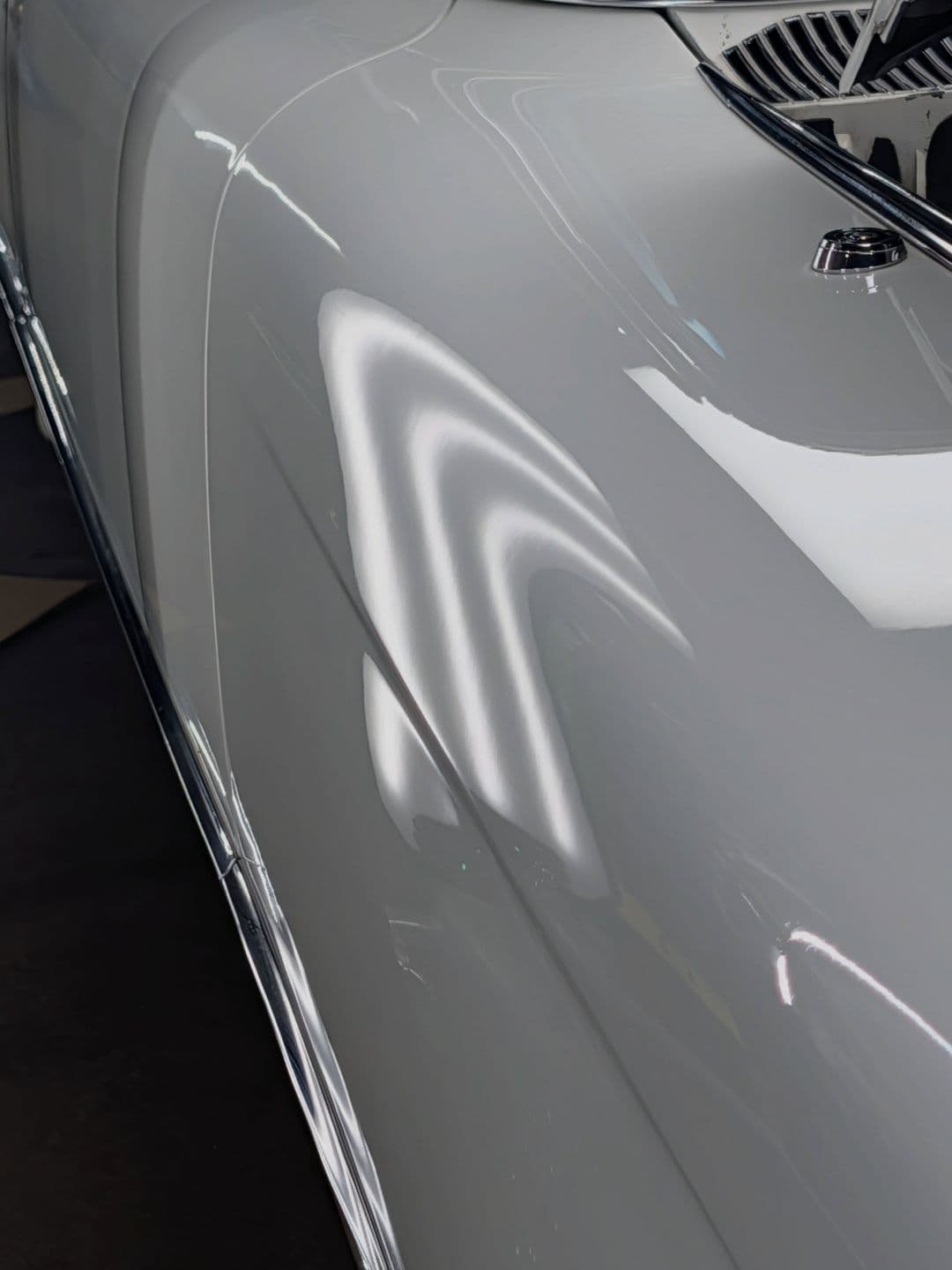 1960 Cadillac Coupe de Ville, stage 1 paint correction + pdr + chrome polish at Woks Detailing, photo 10