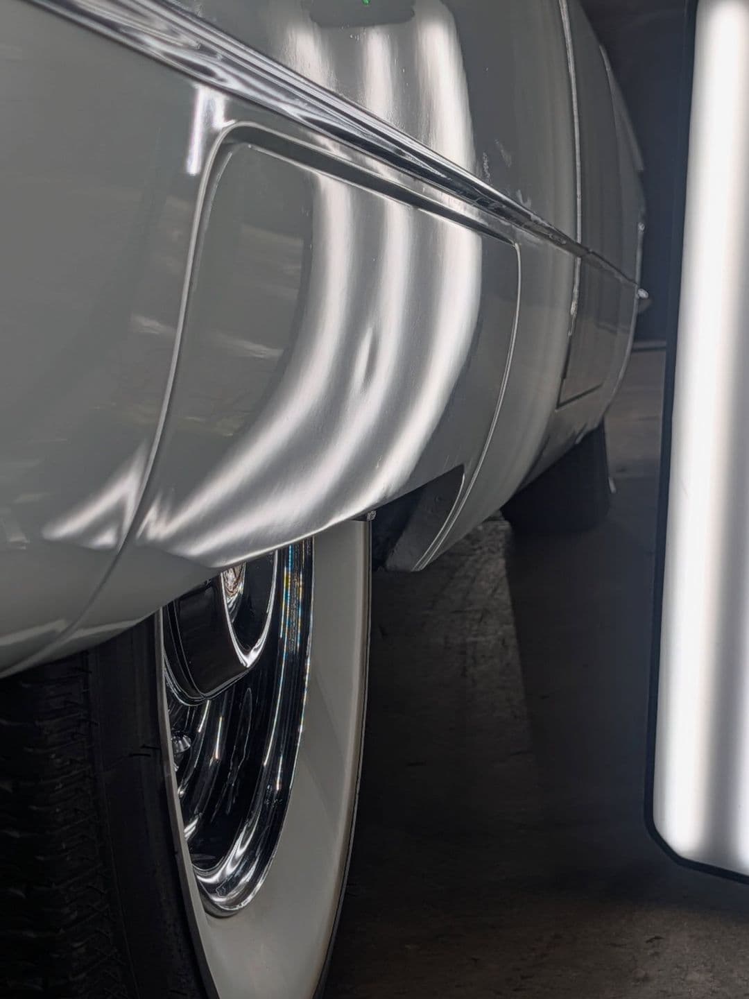 1960 Cadillac Coupe de Ville, stage 1 paint correction + pdr + chrome polish at Woks Detailing, photo 11