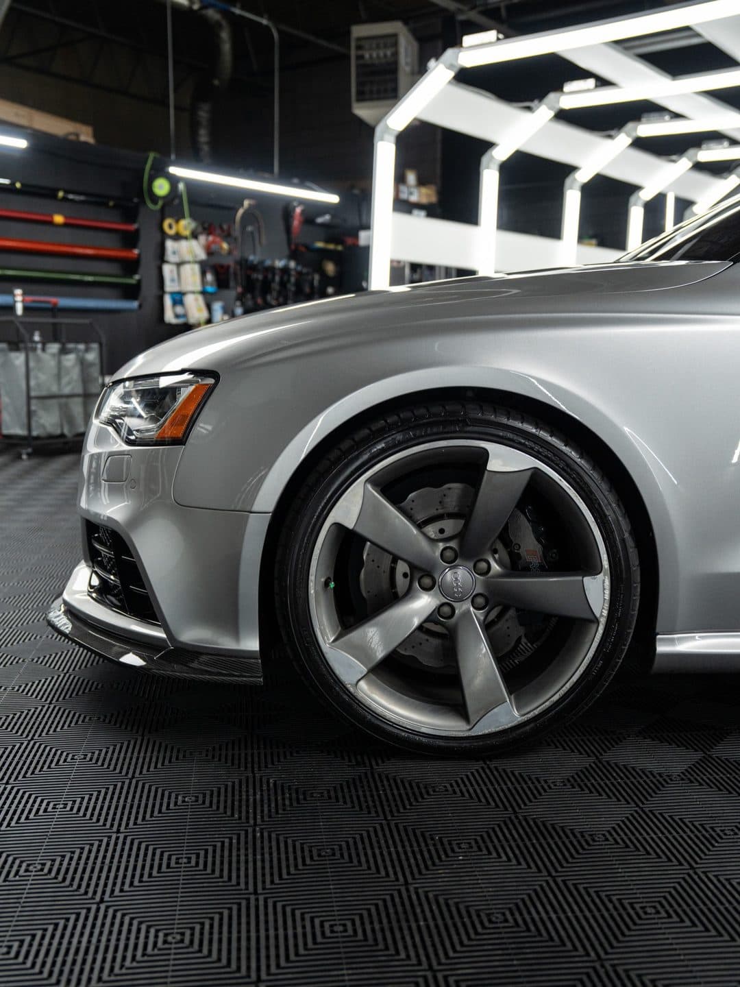 Audi RS5, paint correction + ceramic coating at Woks Detailing, photo 7