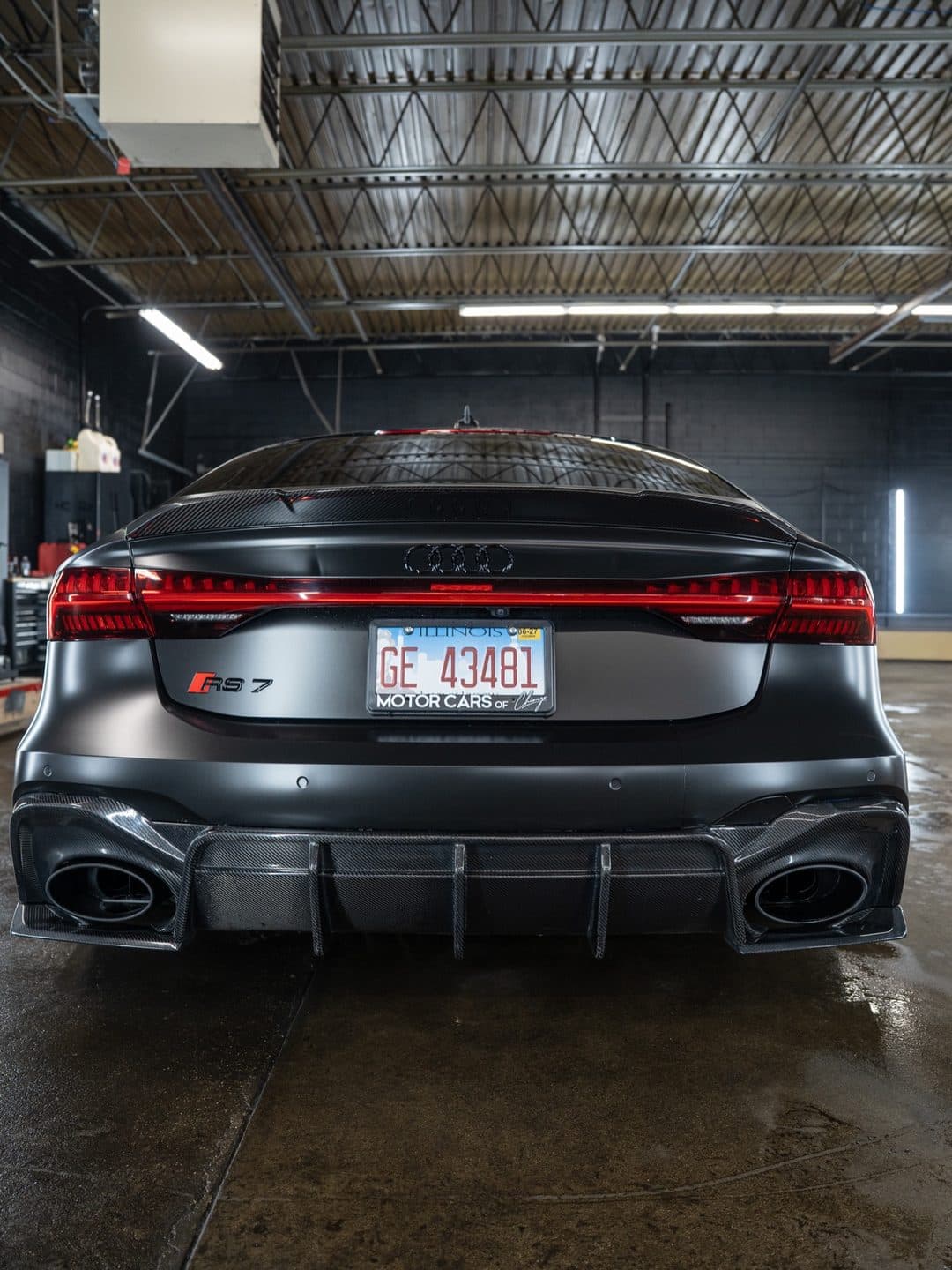2024 Audi RS7, premium hand wash + wheel ceramic at Woks Detailing, photo 10