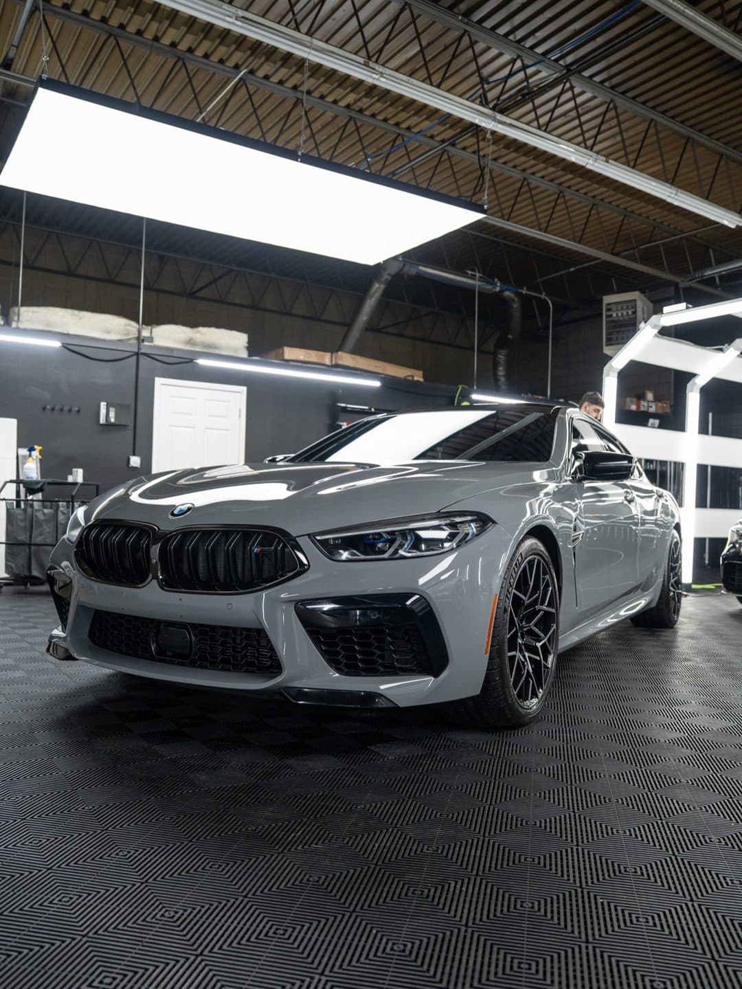 BMW M8 Competition, paint correction at Woks Detailing, photo 6
