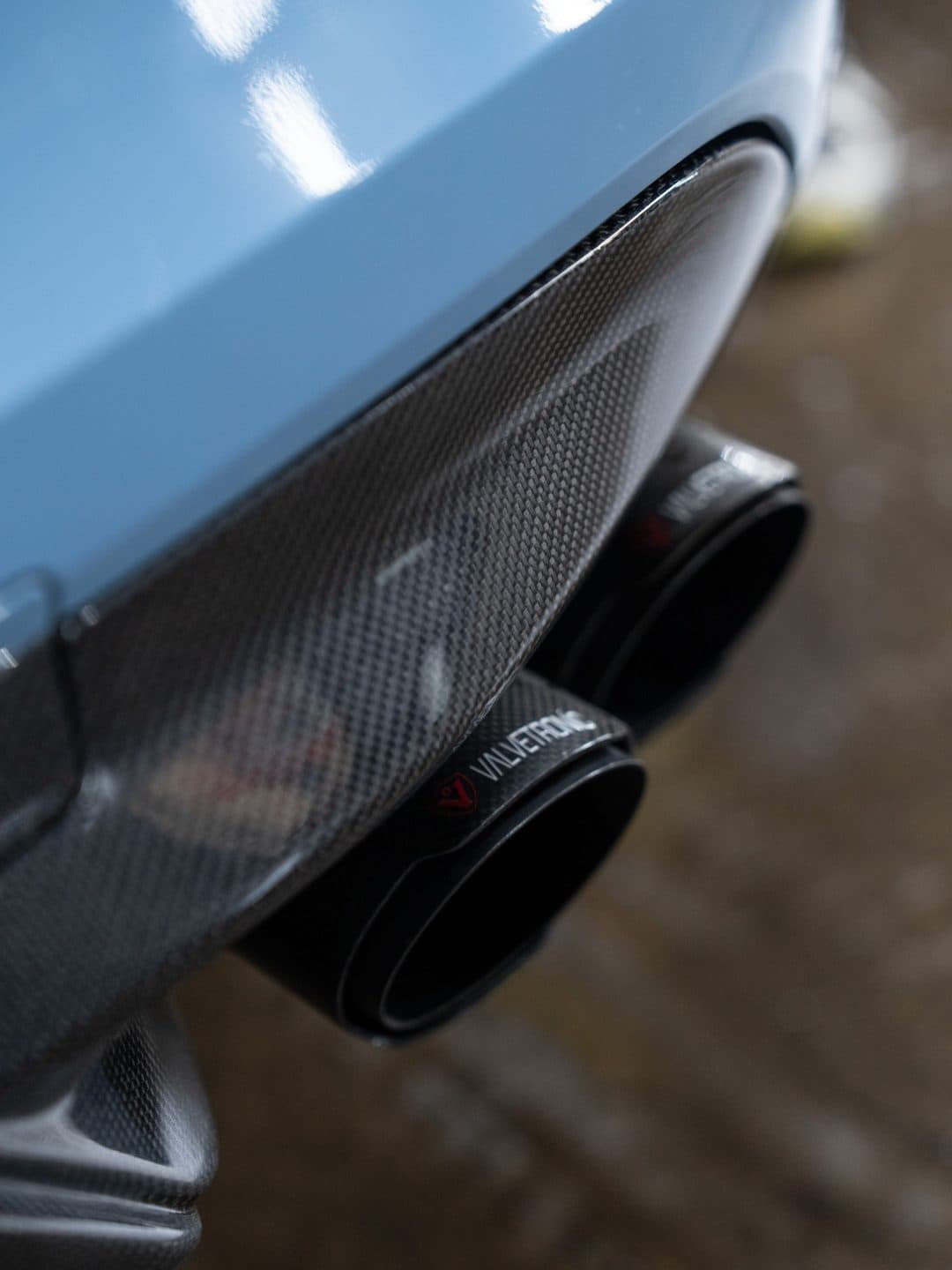 BMW X6 M, carbon fiber lip replacement at Woks Detailing, photo 9
