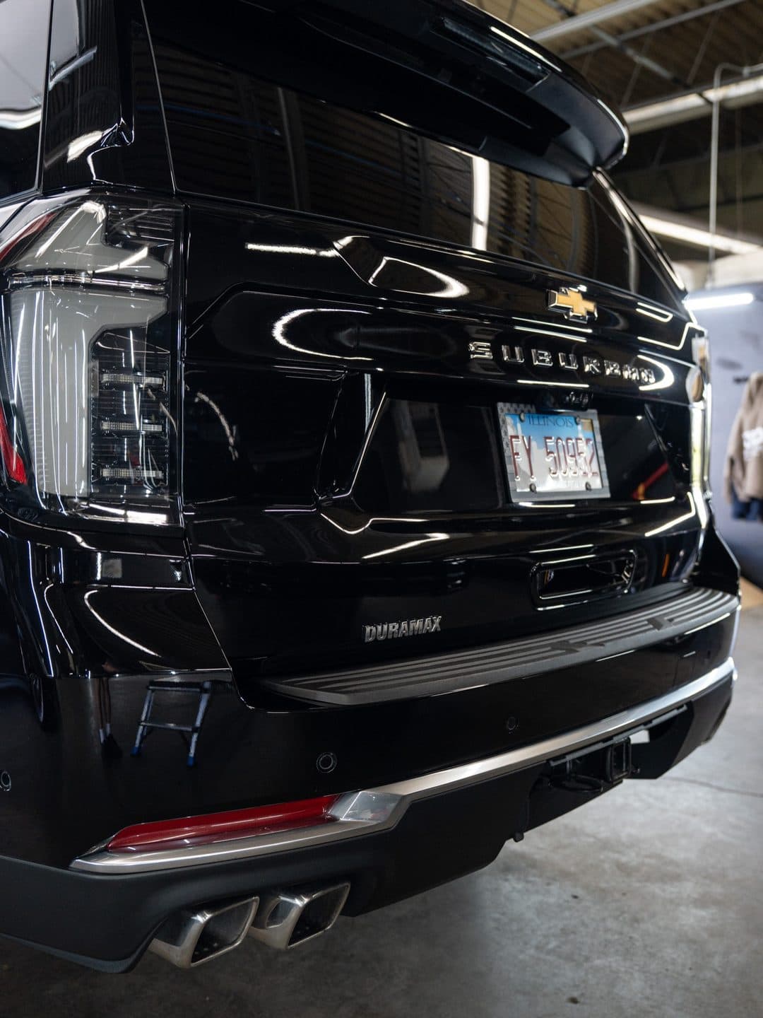 2026 Chevy Suburban High Country, gold ceramic package at Woks Detailing, photo 3