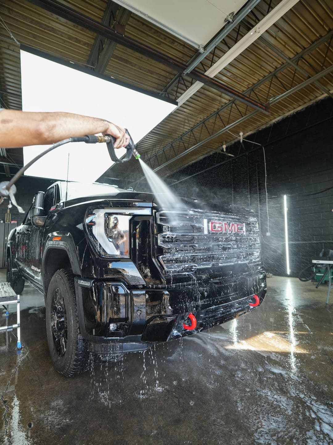 GMC Sierra AT4 HD, in & out maintenance at Woks Detailing, photo 4