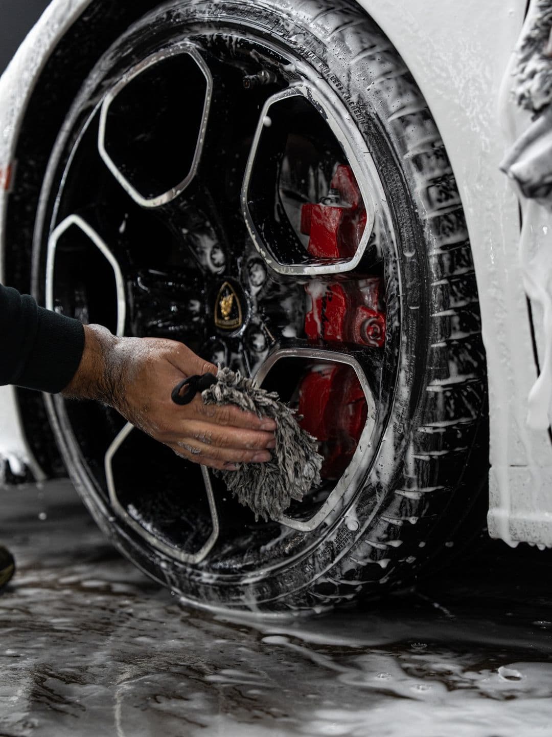 Lamborghini Huracán, paint protection film at Woks Detailing, photo 8