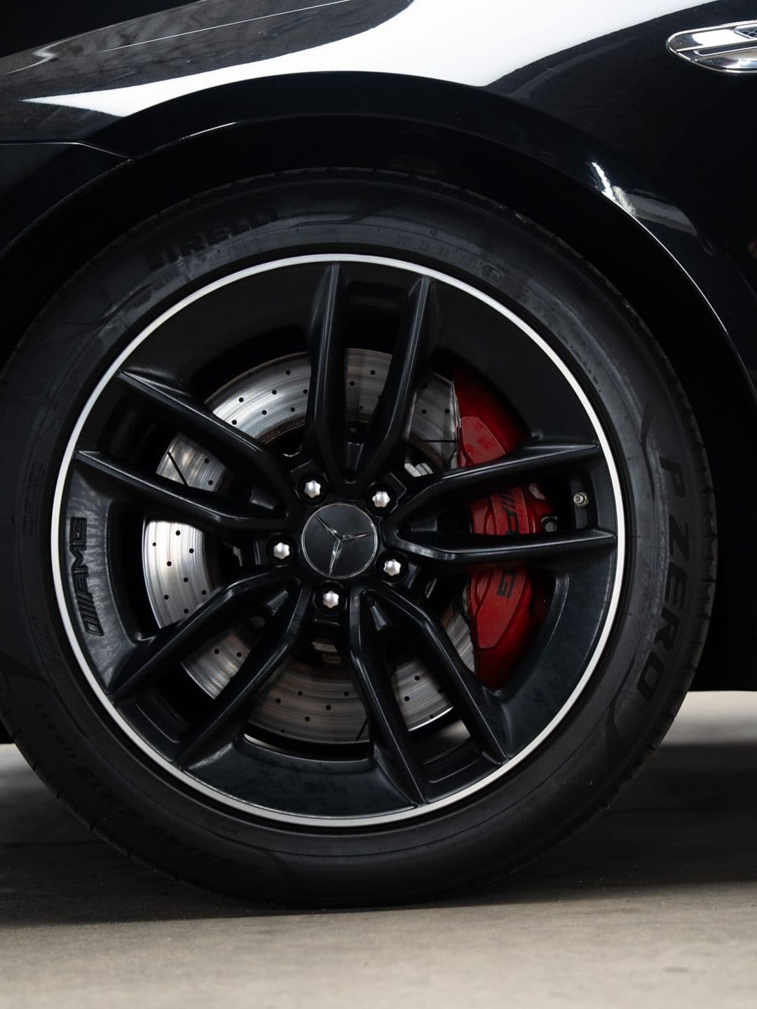 Mercedes-AMG GT 63, paint correction + carbon spoiler + chrome delete at Woks Detailing, photo 4