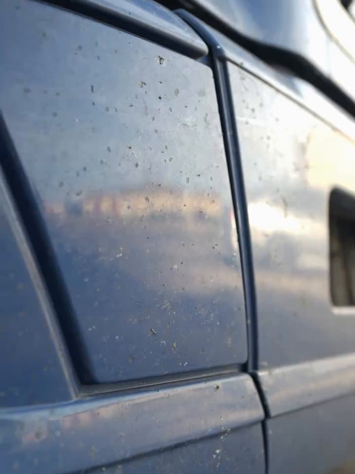 Semi truck and trailer, basic exterior wash at Woks Detailing, photo 3