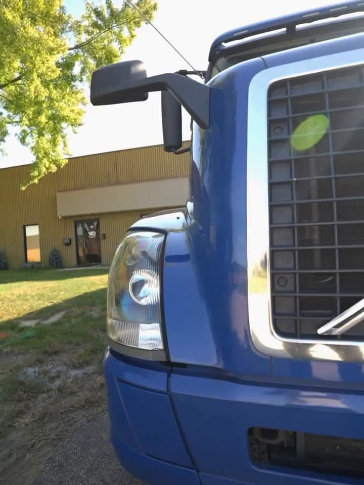 Semi truck and trailer, basic exterior wash at Woks Detailing, photo 9