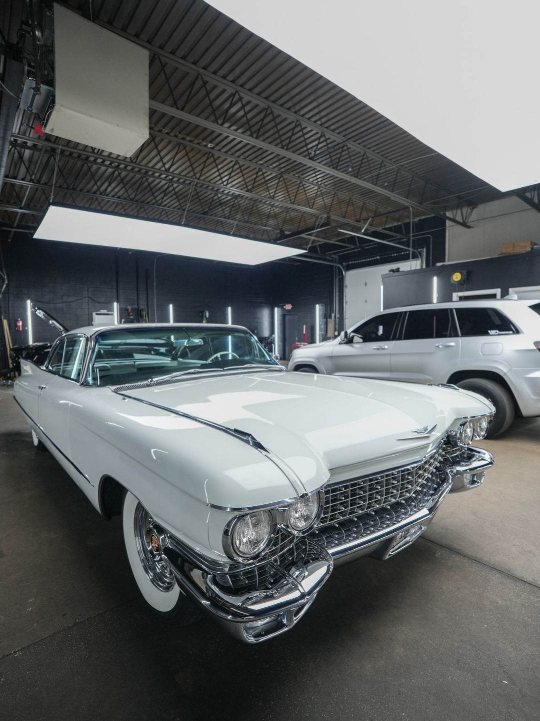 1960 Cadillac Coupe de Ville, Stage 1 paint correction + PDR + chrome polish